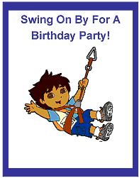 go diego invitation